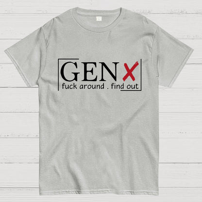 Gen X Raised On Hose Water And Neglect Sarcastic T-Shirt