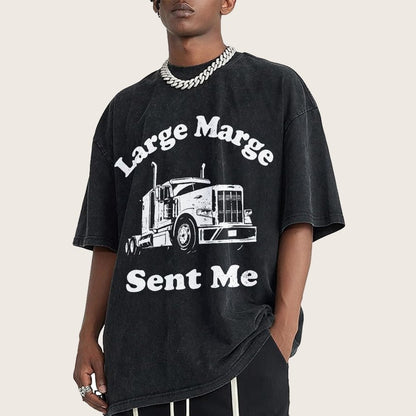 Large Marge Sent Me Vintage Distressed T-shirt