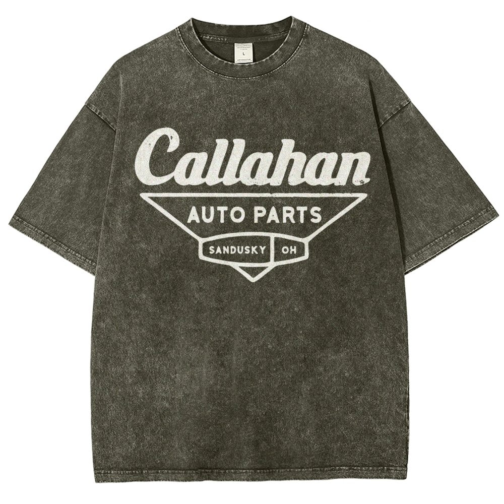 Callahan Auto Parts Vintage Distressed T-shirt