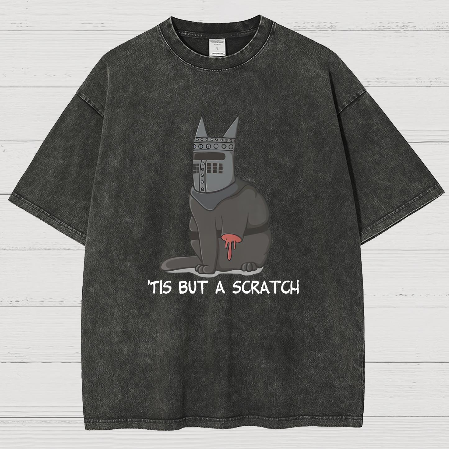 'Tis but a scratch Vintage Distressed T-shirt