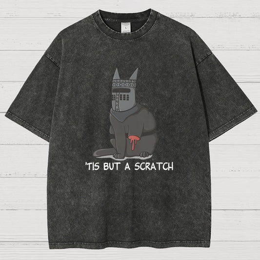 'Tis but a scratch Vintage Distressed T-shirt