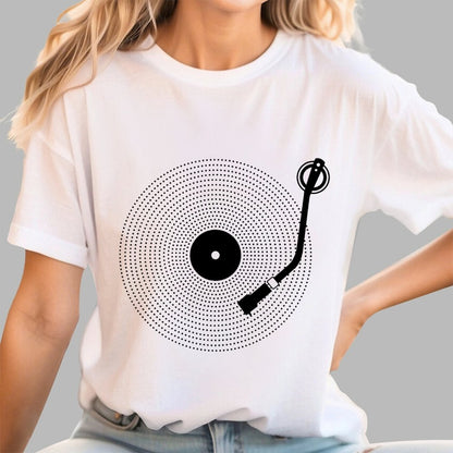 Simple Record Geek T-Shirt