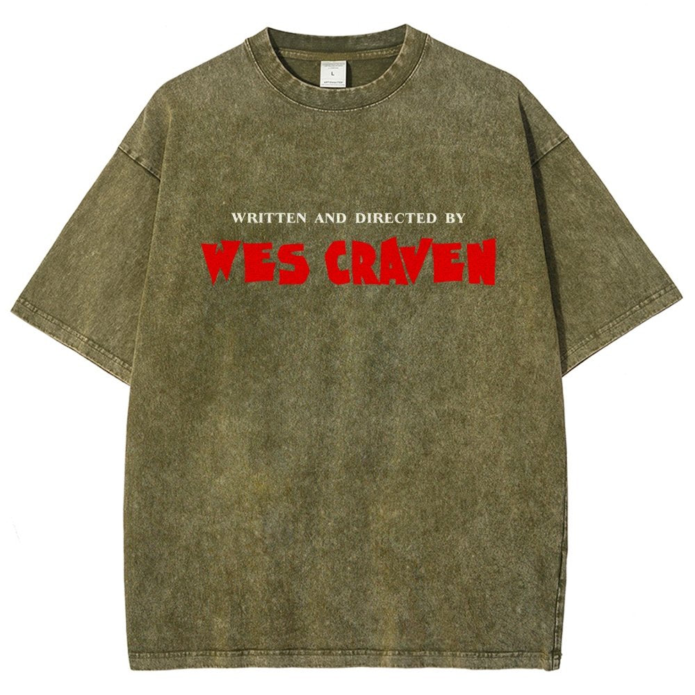 Written & Directed By Vintage Distressed T-shirt