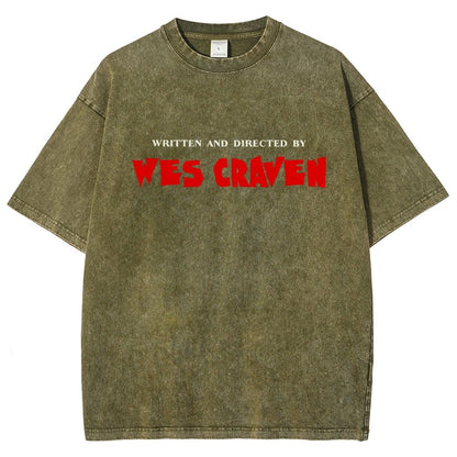 Written & Directed By Vintage Distressed T-shirt