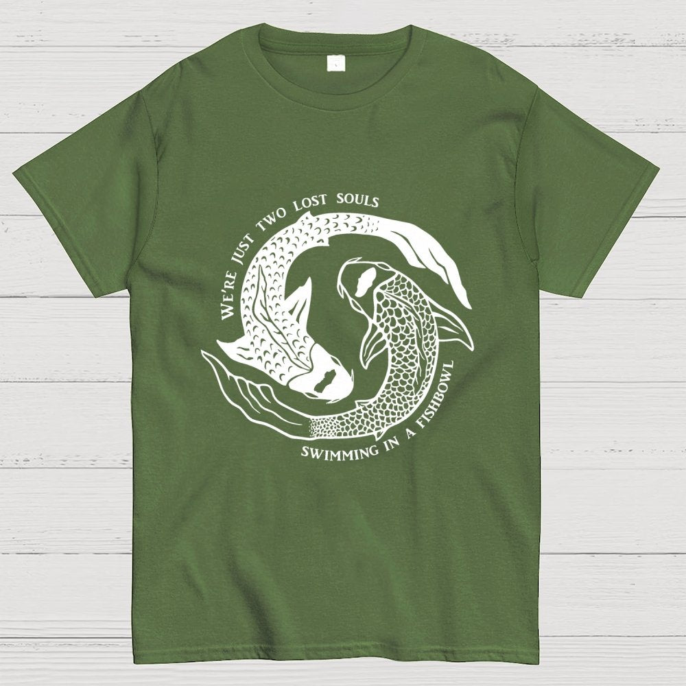 We're Just Two Lost Souls, Swimming In A Fish Bowl Geek T-Shirt