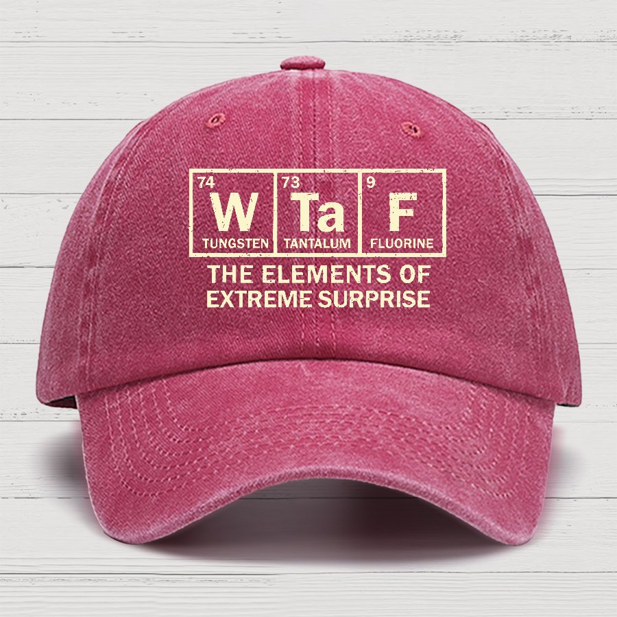 The Extreme Element of Surprise Cotton Hat