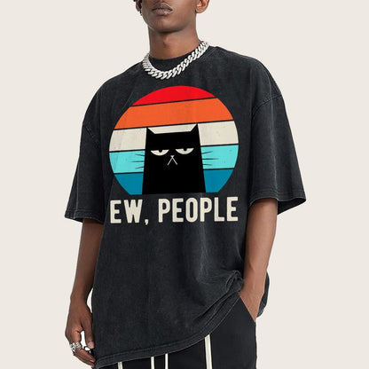 EW,PEOPLE! Vintage Distressed T-shirt