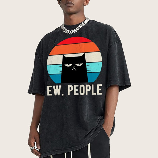 EW,PEOPLE! Vintage Distressed T-shirt