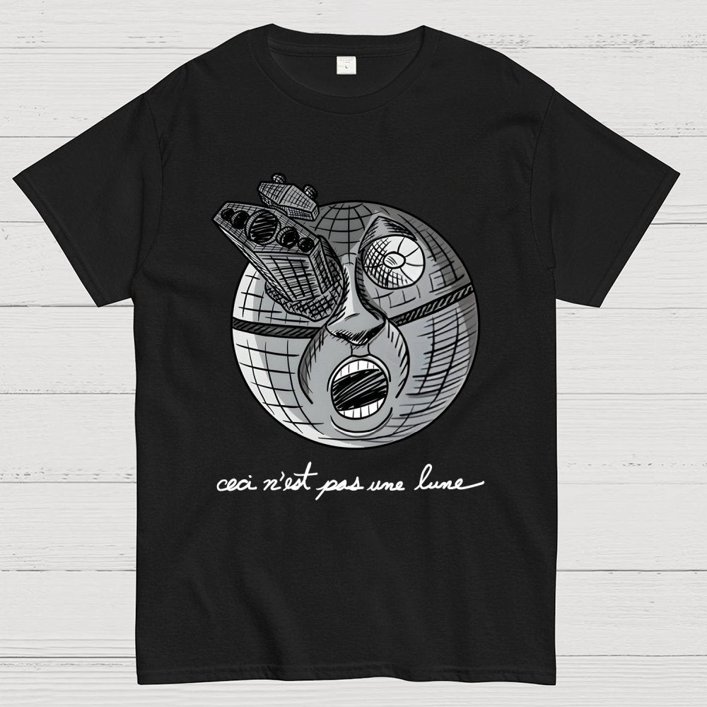 Ceci N’Est Pas Une Lune Geek T-Shirt