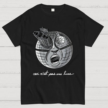 Ceci N’Est Pas Une Lune Geek T-Shirt