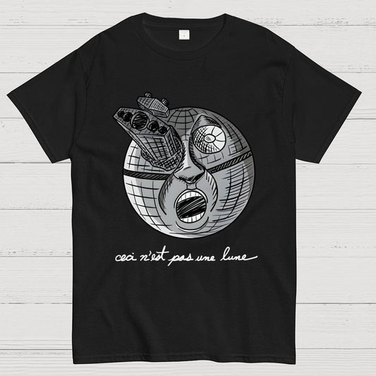 Ceci N’Est Pas Une Lune Geek T-Shirt