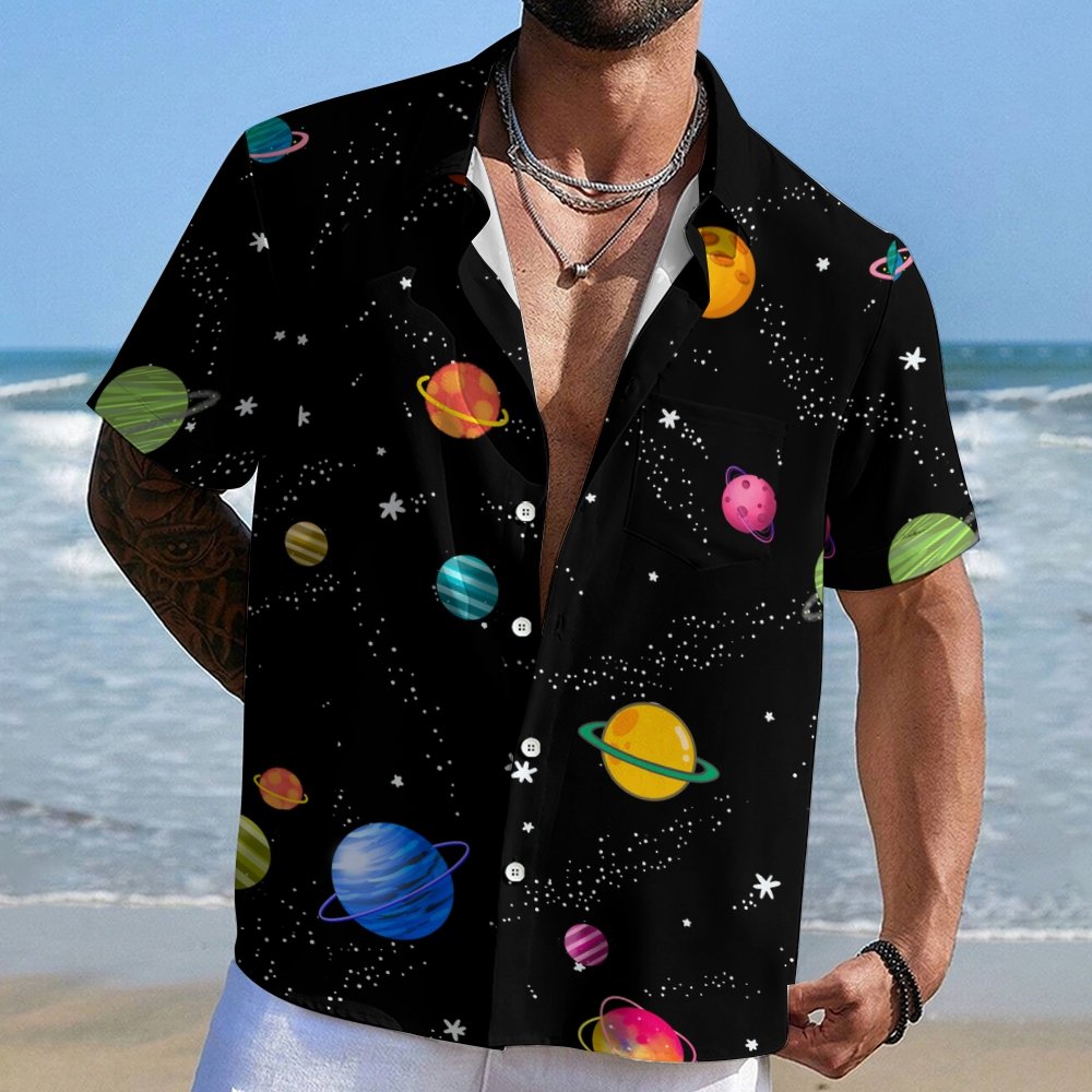 Cosmic planet Geeky Shirt