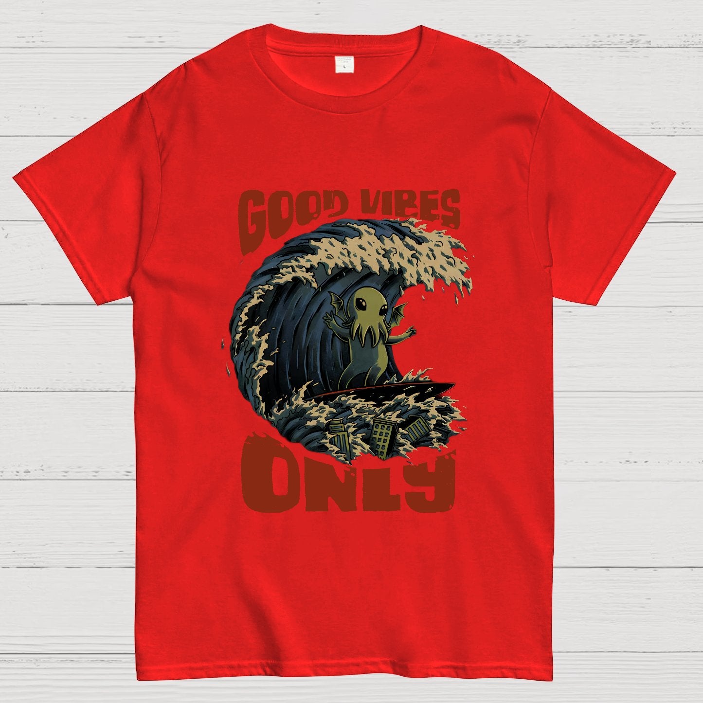 Good Vibes Only Geek T-Shirt
