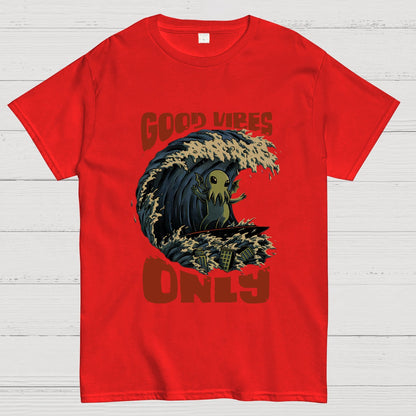 Good Vibes Only Geek T-Shirt