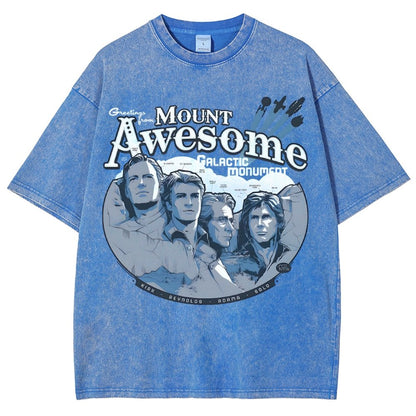 Mount Awesome Vintage Distressed T-shirt