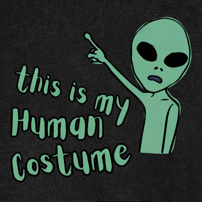 This is my Human Costume Vintage Distressed Hoodie