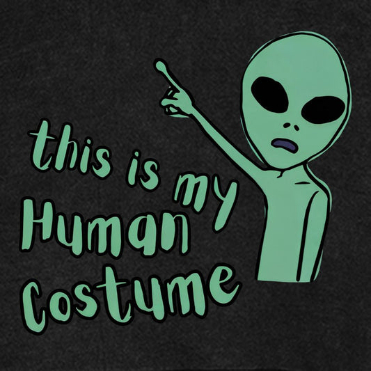 This is my Human Costume Vintage Distressed Hoodie