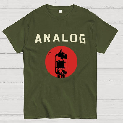 Vacuum Tube Analog Distressed Geek T-Shirt