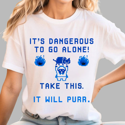 It's Dangerous To Go Alone Geek T-Shirt