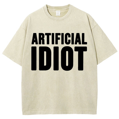 Artificial Idiot Vintage Distressed T-shirt