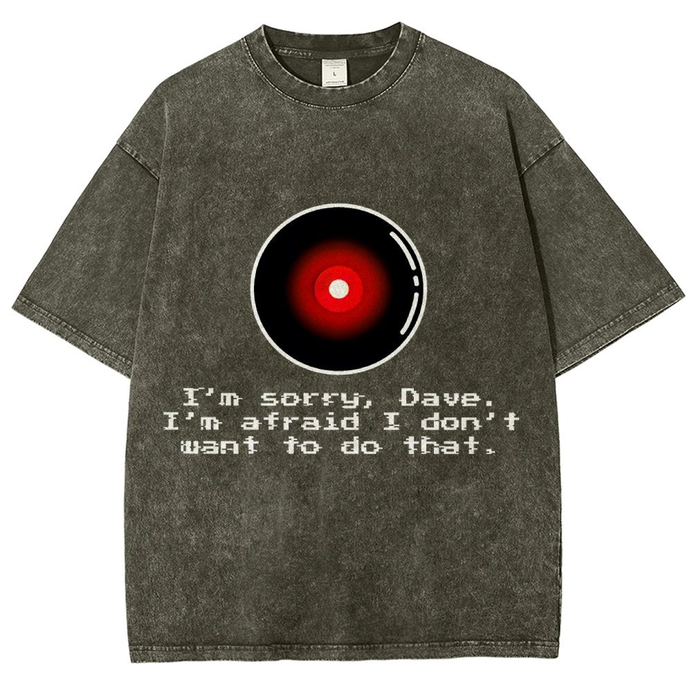 An Introvert's Odyssey I‘m sorry dave Vintage Distressed T-shirt