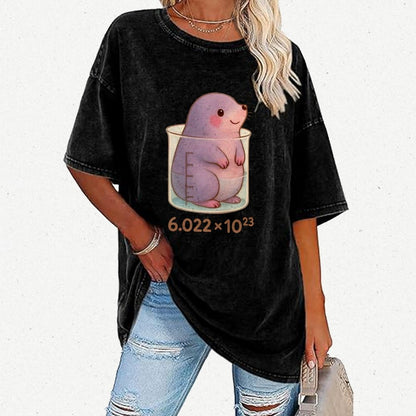 One Mole Per Litre Vintage Distressed T-shirt