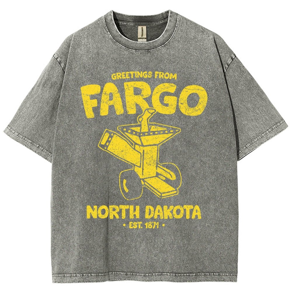 Greetings From Riverton Vintage Distressed T-shirt