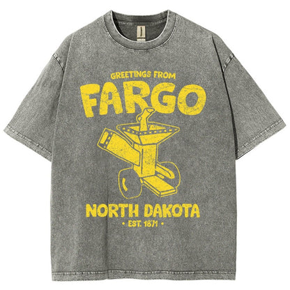 Greetings From Riverton Vintage Distressed T-shirt