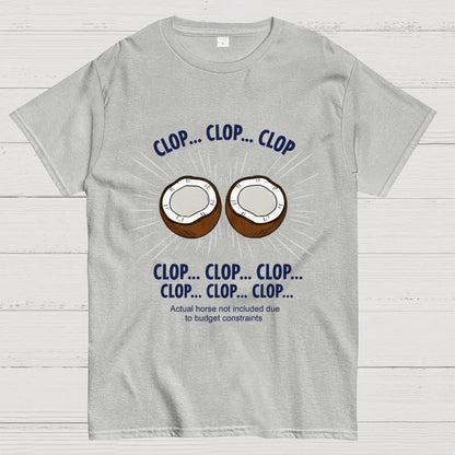 Clop... Clop... Clop...Actual Horse Not Included Due To Budget Constraints Art Print Geek T-Shirt