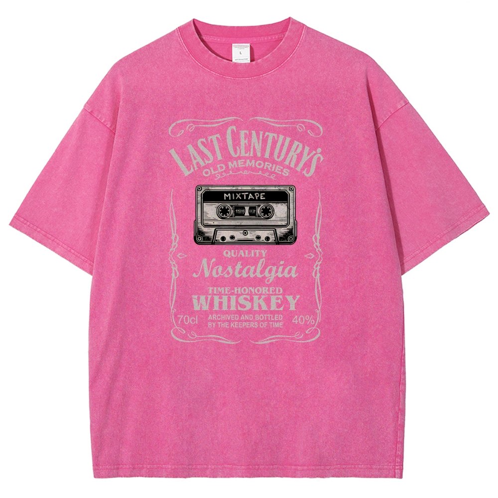 Last Century's Whiskey Vintage Distressed T-shirt