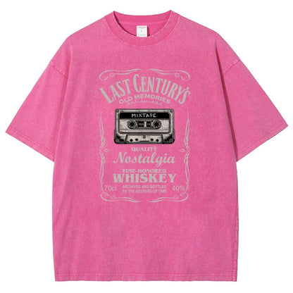Last Century's Whiskey Vintage Distressed T-shirt