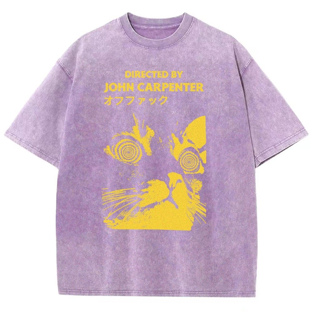 Directed by John Carpenter  Vintage Distressed T-shirt