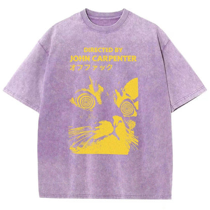 Directed by John Carpenter  Vintage Distressed T-shirt
