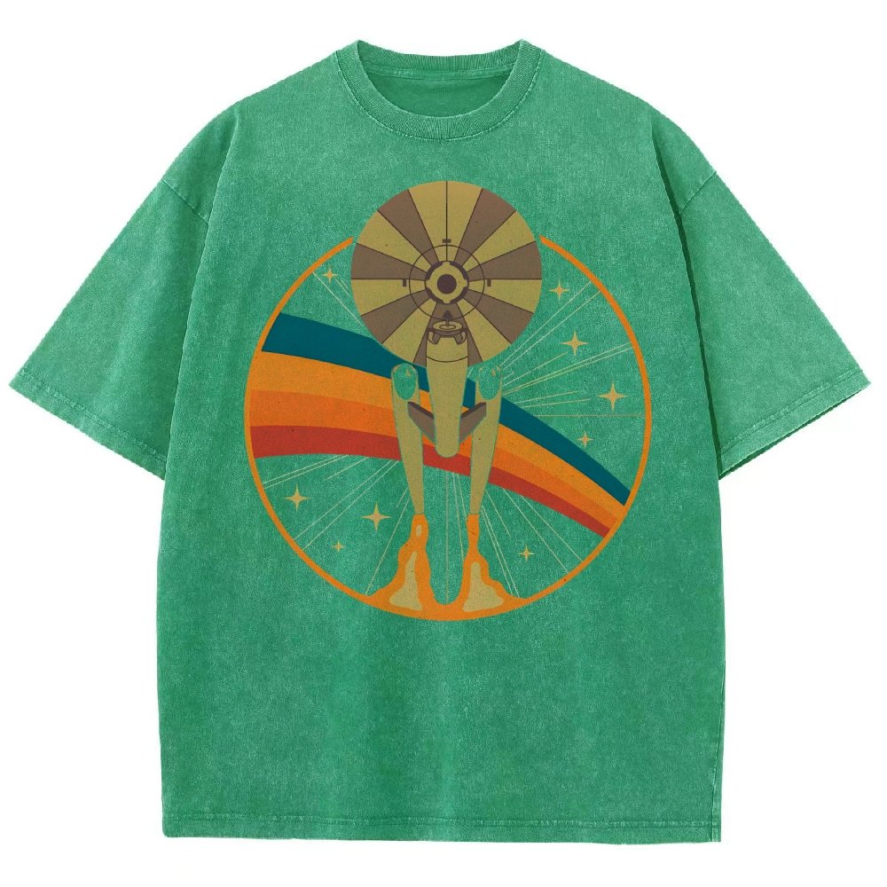 Space Date 1966 Vintage Distressed T-shirt