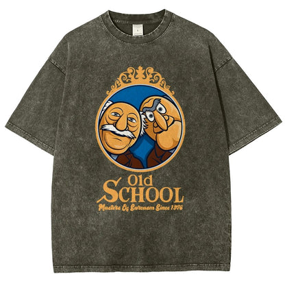 Old School Vintage Distressed T-shirt