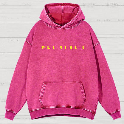 Pluribus Extraterrestrial Minimal Vintage Distressed Hoodie
