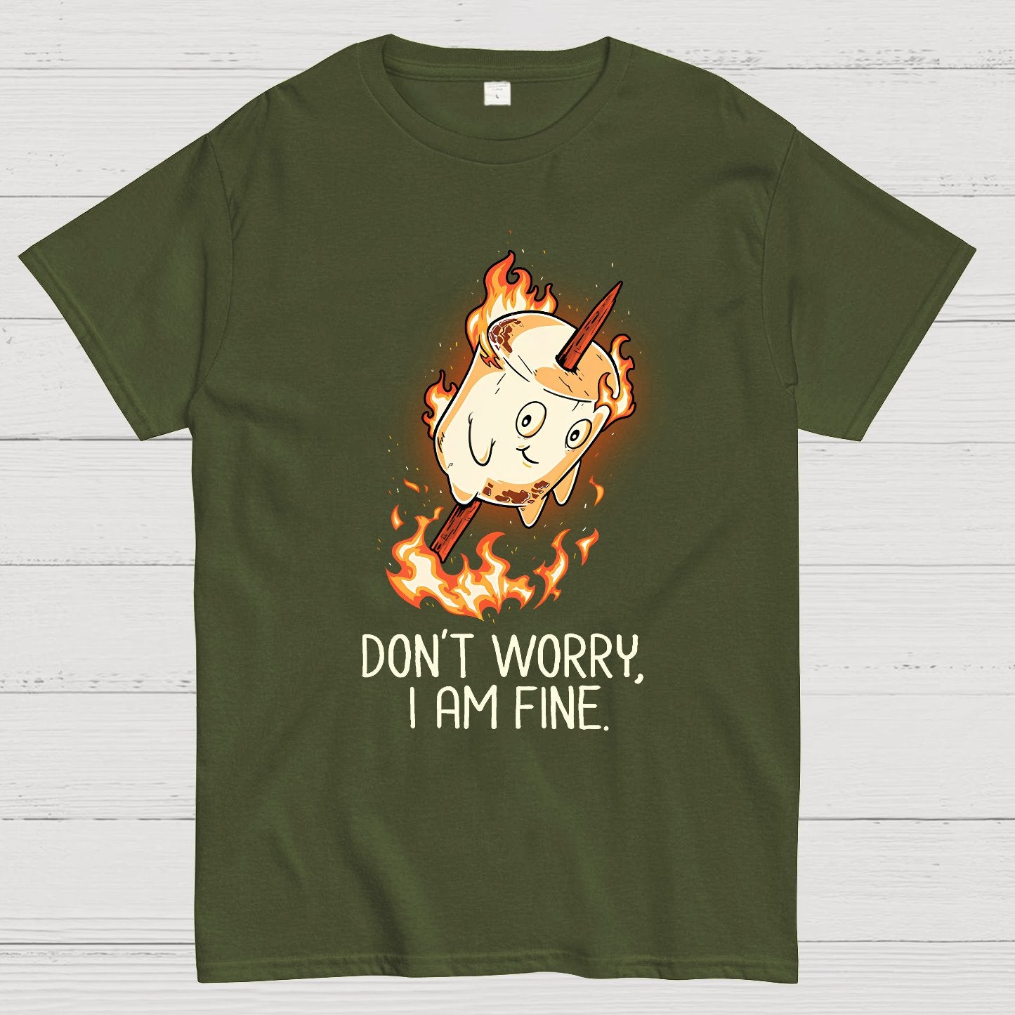 Don't Worry I Am Fine Geek T-Shirt