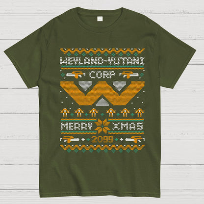 Happy Alien Xmas Geek T-Shirt