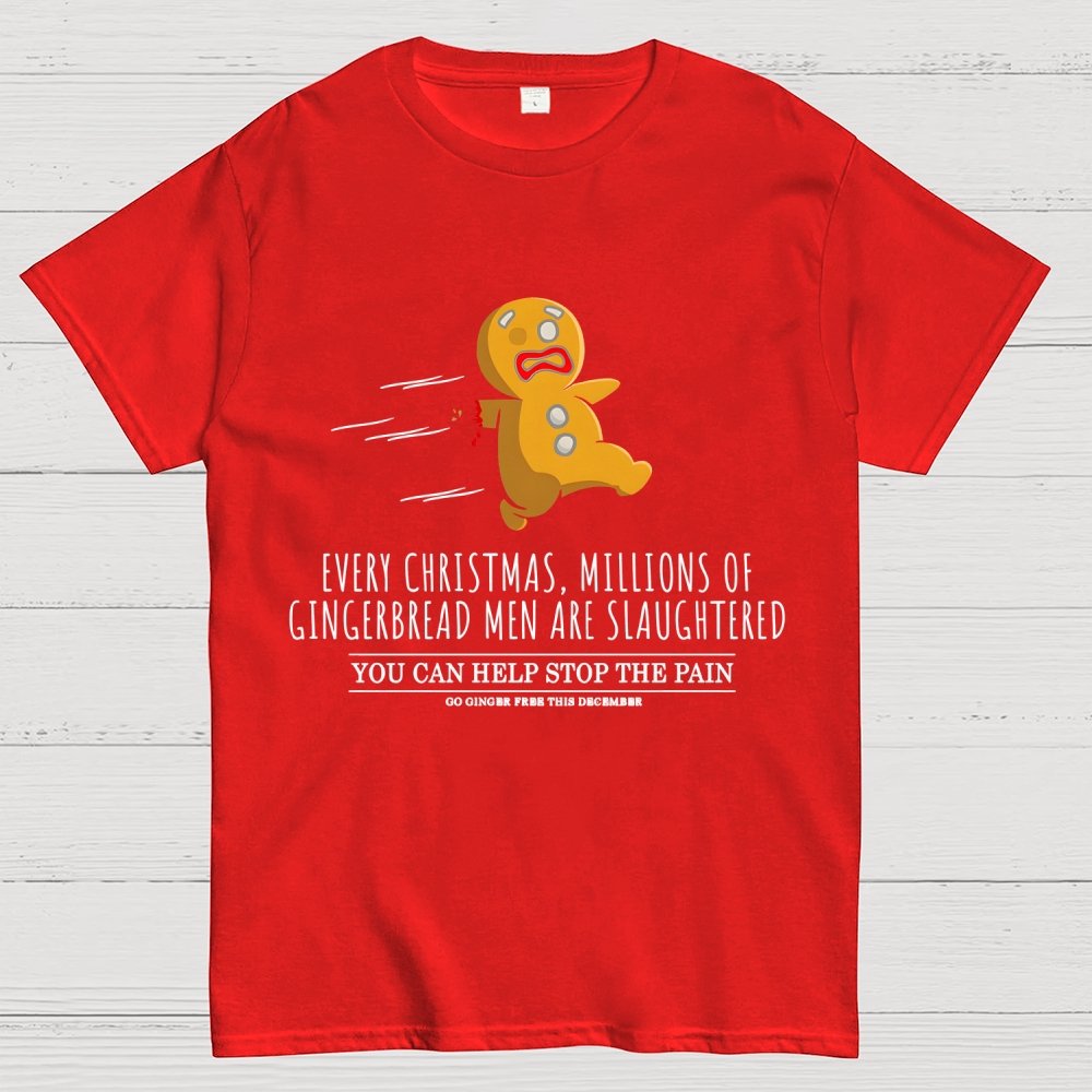 Gingerbread Man Geek T-Shirt