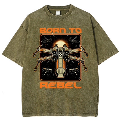 Space War Outlaw Vintage Distressed T-shirt