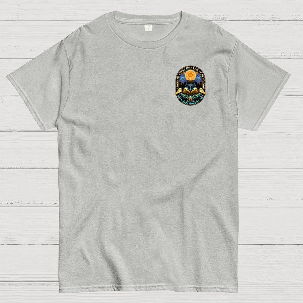 Mischief Club Front And Back Printing Geek T-Shirt
