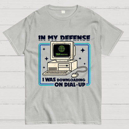 Defense Protocol Dial-Up Geek T-Shirt