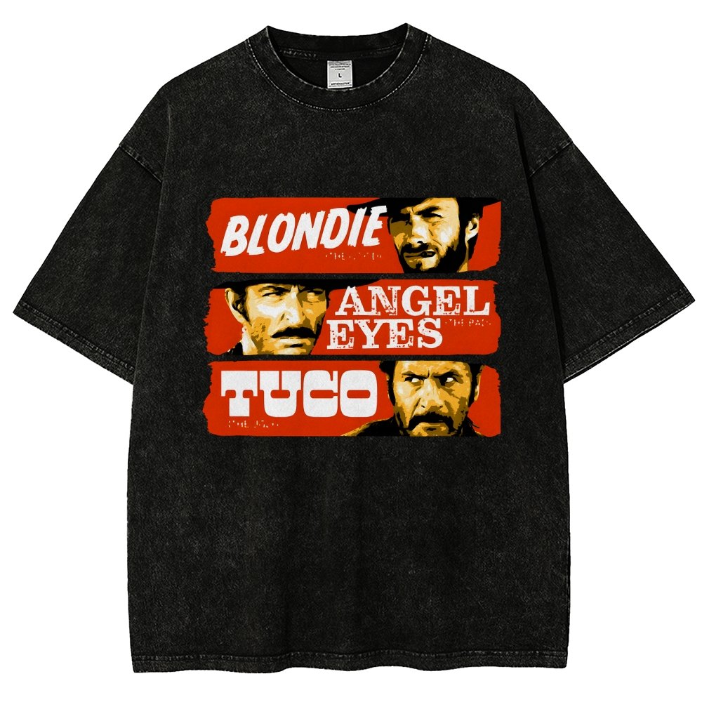 Blonde Angel Tuco Vintage Distressed T-shirt