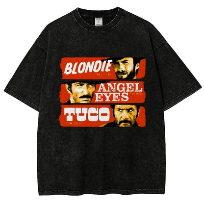 Blonde Angel Tuco Vintage Distressed T-shirt