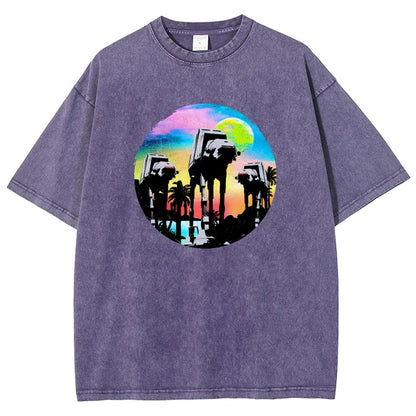 Retro Walker Adventure Vintage Distressed T-shirt