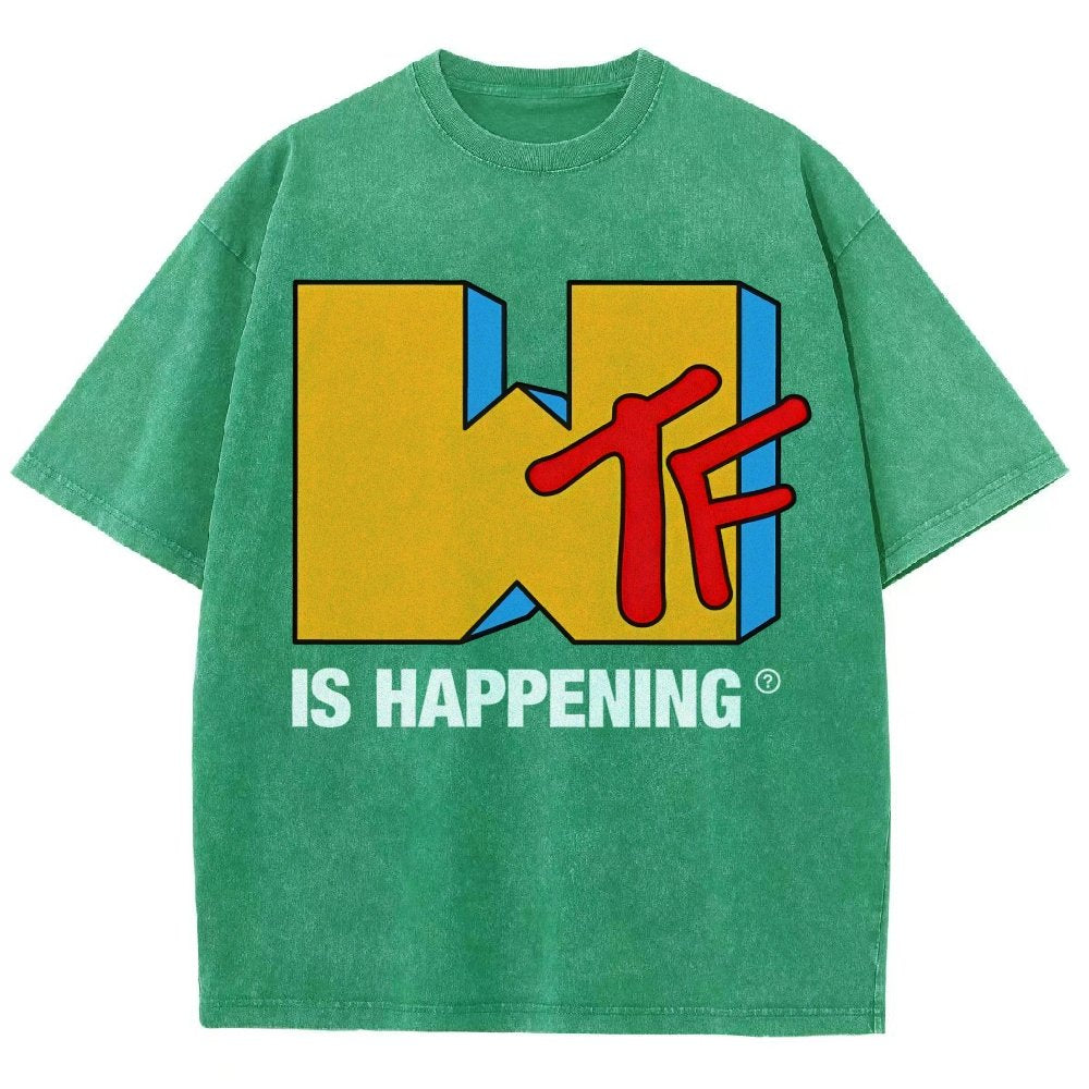 Is Happening Vintage Distressed T-shirt
