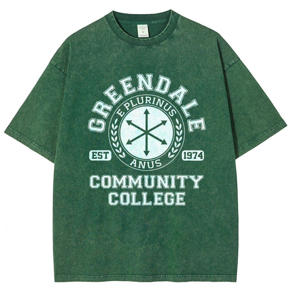Sunnydale Community College Vintage Distressed T-shirt