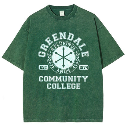 Sunnydale Community College Vintage Distressed T-shirt