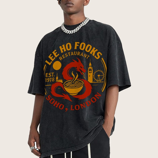 Lee Ho Fooks Chinese Restaurant Vintage Distressed T-shirt