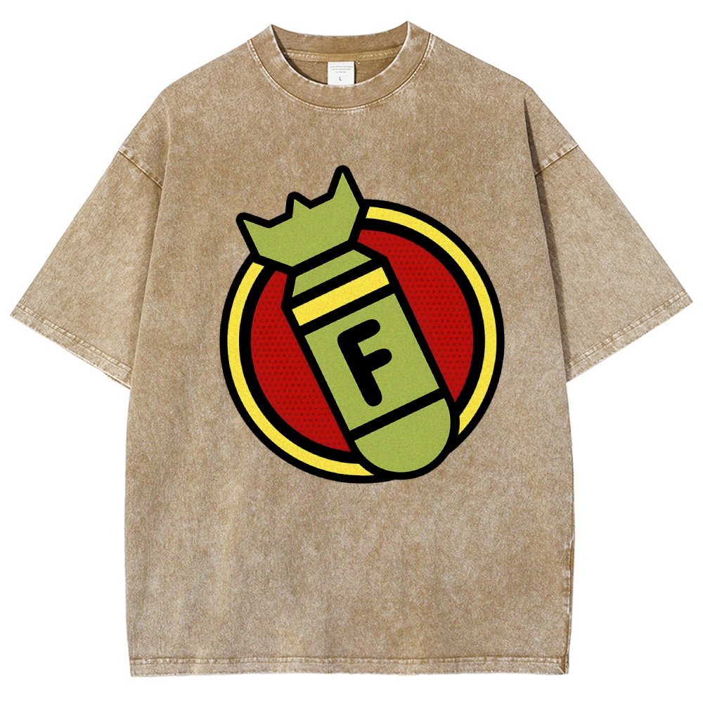 F Bomb Vintage Distressed T-shirt